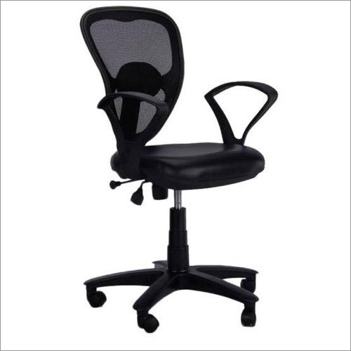 Black Mesh Office Revolving Chairs