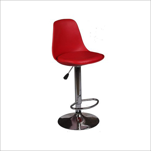 Polished Curvy High Bar Chair