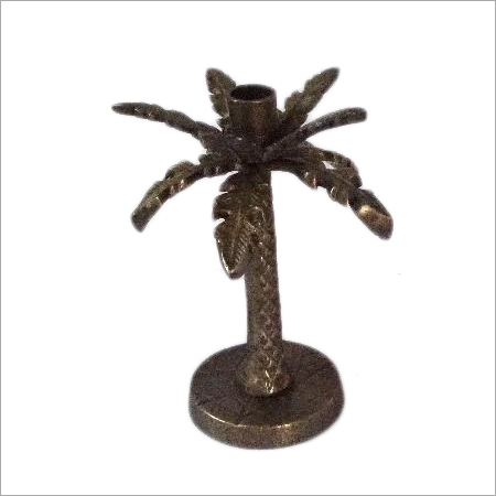 J36803 Date Tree Metal Candle Holder