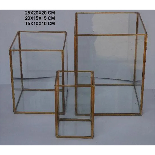 Geometric Glass Terrarium