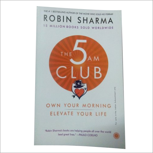 Robin Sharma The 5Am Club Book Audience: Adult