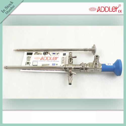 Stryker 502-104-030 Ideal Eyes 4mm 30 Degree Autoclavable Arthroscope Set