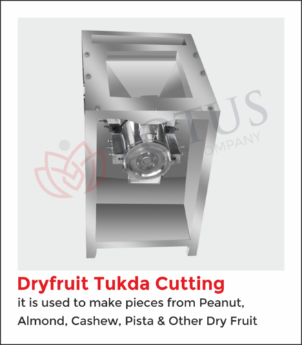 Dry Fruit Tukda Cutting Machine