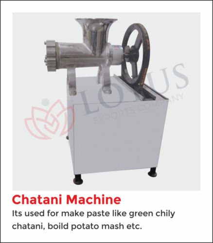 Electric Chatani Machine Commercial