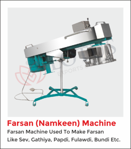 Namkeen Making Machine Capacity: 100-150 Kg/Hr