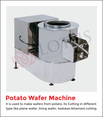 Potato Wafer Machine Capacity: 90 Kg/Hr