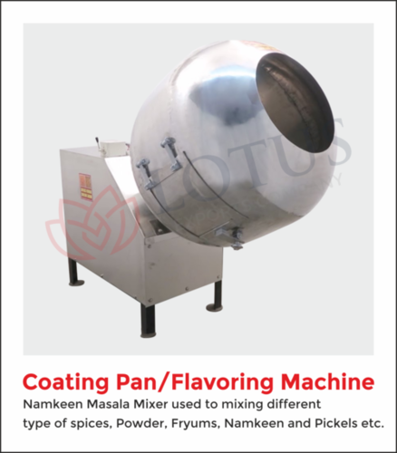 Coating Pan Capacity: 30 To 40 Kg/Hr