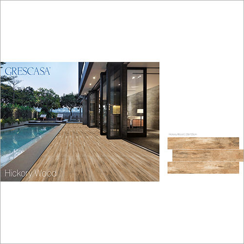 Ceramic 20X120Cm Hickory Wood Tiles