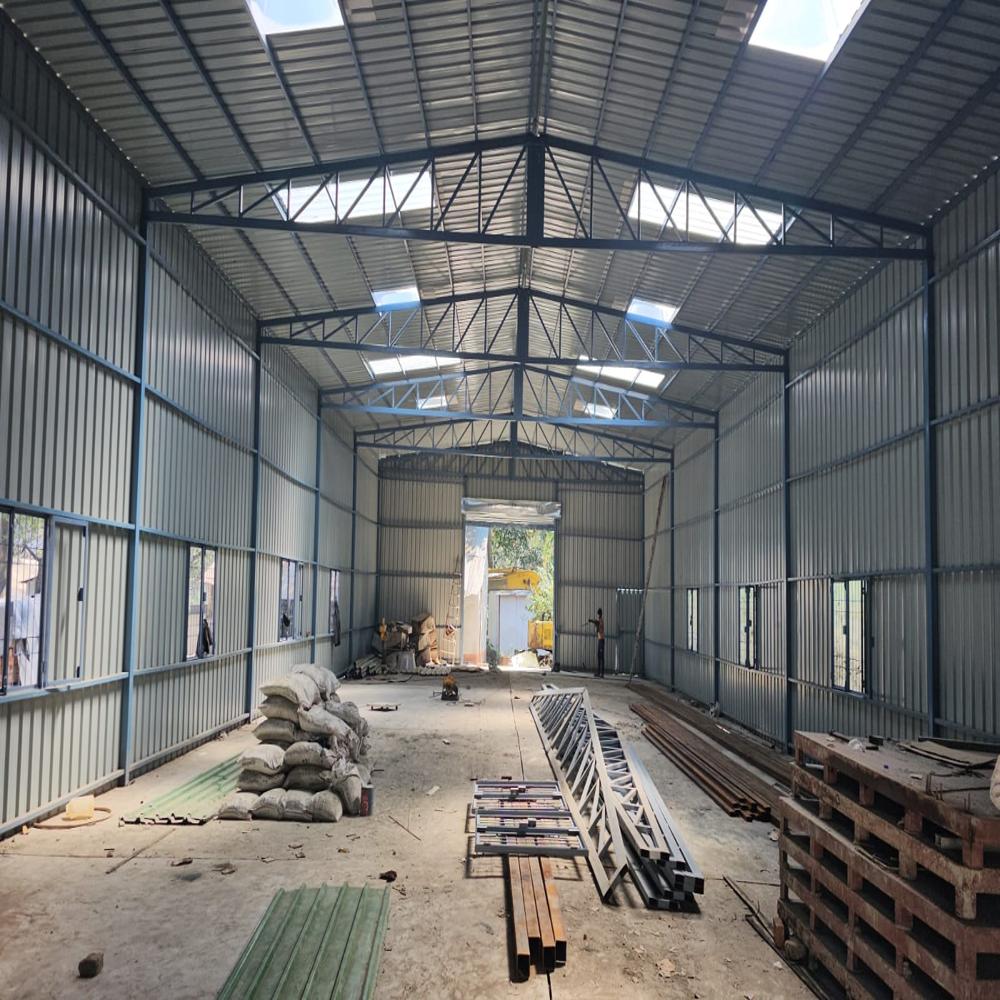 Prefabricated Building External Dimension: 40*16*17