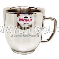 Polished Stainless Steel Small Tea Coffee Cup