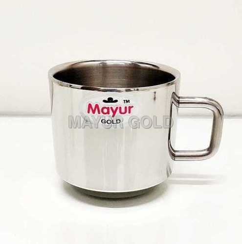 Stainless Steel Coffee Mug Set Size: 100 Ml