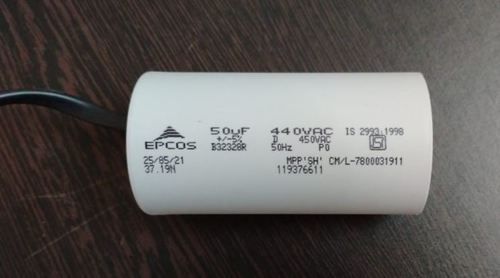 50 Mfd 440 Vac Ac Motor Capacitor Application: Ac/Motor