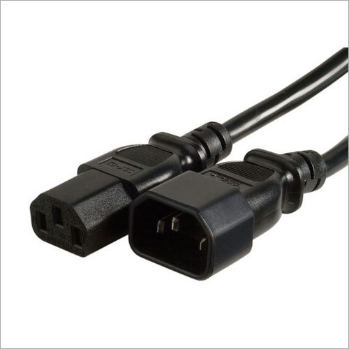 Computer Pin Power Cord Cable By RACKMAN CORE (INDIA)