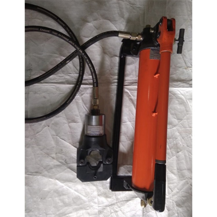 Hydraulic Crimping Tool With Small Hand Pump - Body Material: Stainless Steel