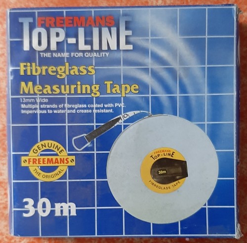 Freemans Fiber glass Top Line Measuring Tape, 30 MTR