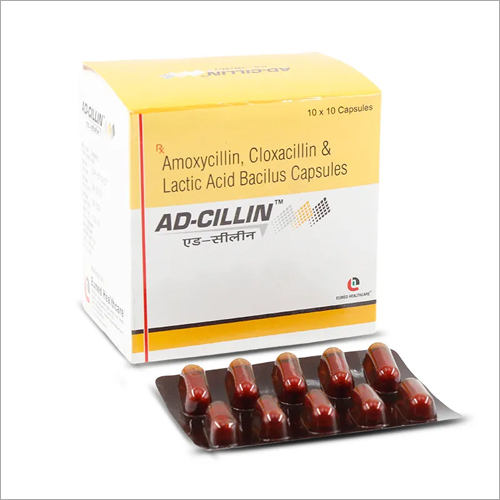 Amoxycillin Cloxacillin And Lactic Acid Bacillus Capsules General Medicines