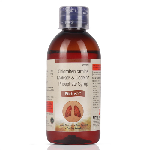Chlorpheniramine Maleate And Codeiine Phosphate Syrup General Medicines