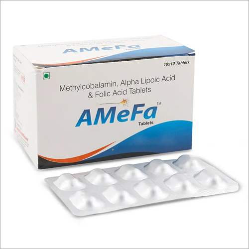Methylcobalamin Alpha Lipoic Acid And Folic Acid Tablets