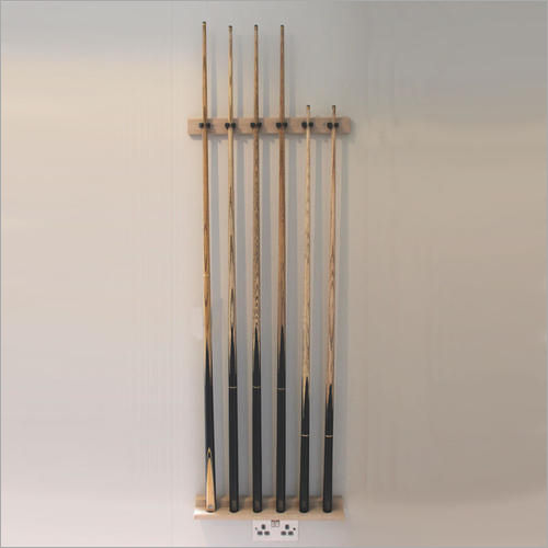 Wall Mounted Pool Cue Rack