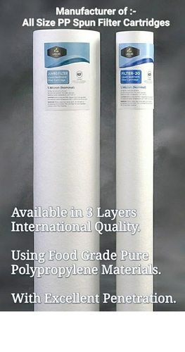 PP Spun Filter Cartridges