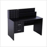 Chocolate Study Table - 120x101.8x60.5 Cm | Eco-friendly, Water-resistant, Modern Cola Rain Finish