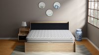 White Elegenza Double Bed Foam Mattress