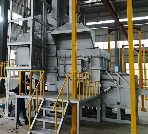 Aluminium Central  Melting And Holding Furnace