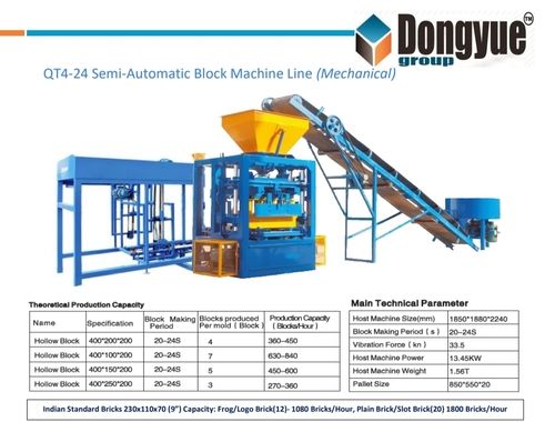 Fly Ash Brick Machine Qt4-24