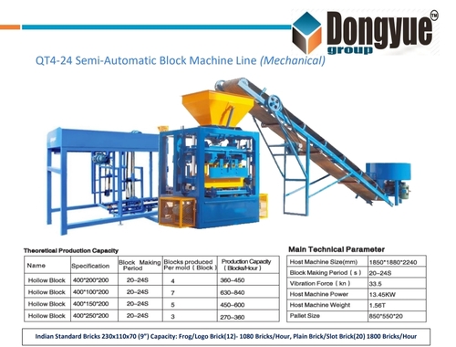 Fly Ash Brick Machine QT4-24