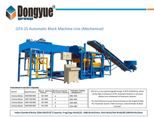 Fully Automatic Brick Making Machine