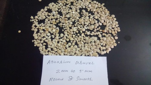 Aquarium Flat Round Smooth Gravels And Chips sand stone special aquatic application