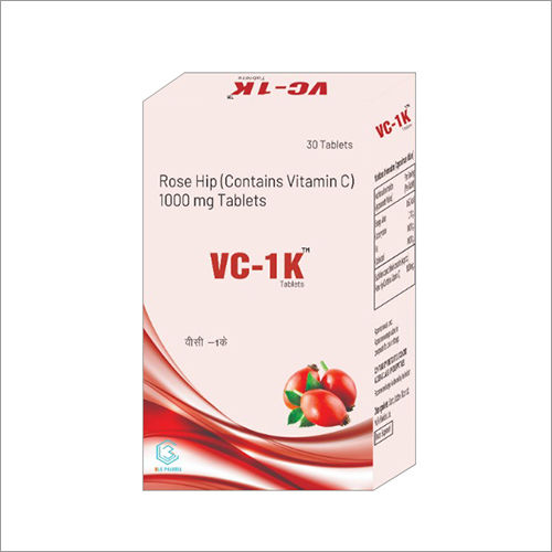Rose Hip (Contains Vitamin C) 1000 mg Tablets