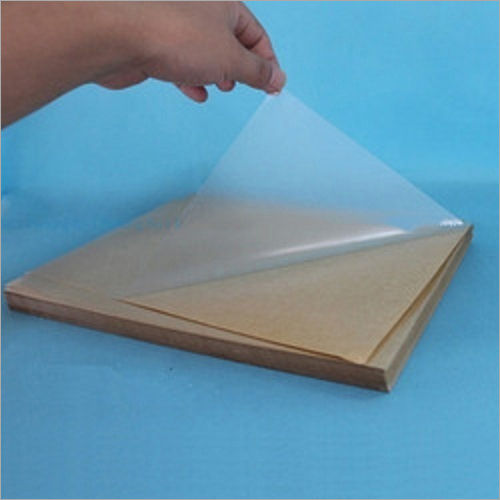 Transparent Pvc Gumming Sheet