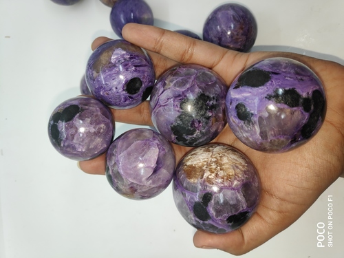 Charoite Spheres