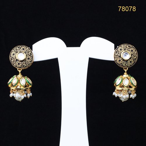Kundan Earrings By VIVAH CREATION