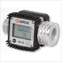 Digital Fuel Meter - Abs Plastic, 100 X 60 X 40 Mm Dimensions | Lcd Display, ±0.5% Accuracy, 20 L/min Flow Rate
