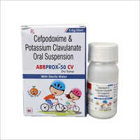 Cefpodoxime And Potassium Clavulanate Oral Suspension