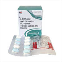 Glimepiride Pioglitazone And Metformin Hydrochloride (SR) Tablets