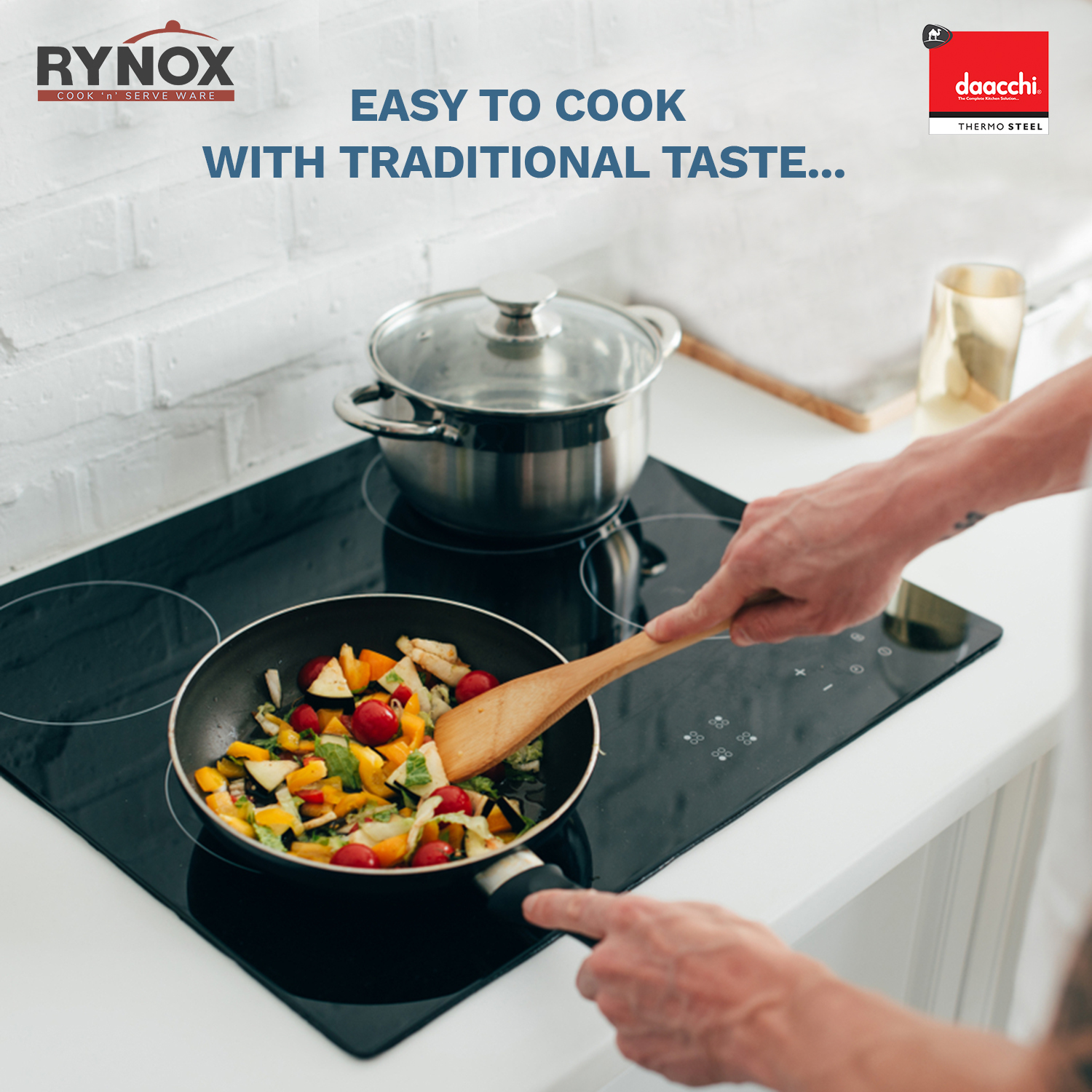 Black Enamel coated Fry Pan