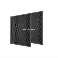 Carbon Block Filter - Carbon Material, 18 X 15 Inch Size, Black Color | Industrial Air Filter With Cutting-edge Technology