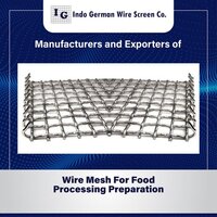 Wire Mesh For Food Processing and Preparation