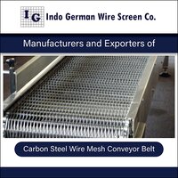 Carbon Steel Wire Mesh Conveyor Belt