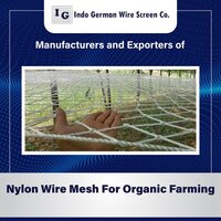 Nylon Wire Mesh For Organic Farming