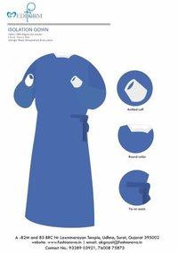 Isolation Gown - 43 GSM (SMS Fabric)