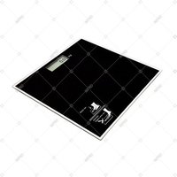 Electronic Personal Scale - 6mm Strong Tempered Glass, Circular Design, Transparent Color, 150 Kg Capacity | Lcd Display, Accurate Readings, Battery Powered
