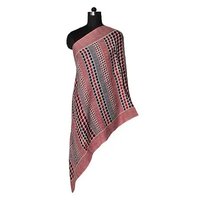 Fine Wool Screen Printed Stole - 1