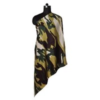 Fine Wool Screen Printed Stole - 1