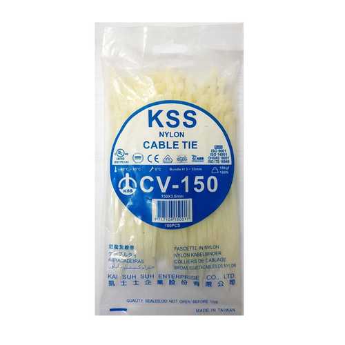 KSS Cable Tie 150mm x 3 6mm CV150