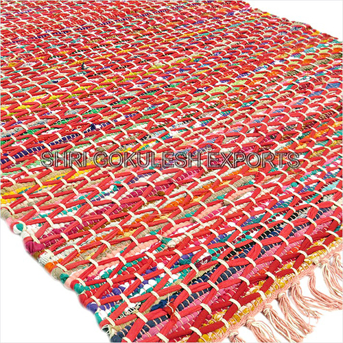 Indian Cotton Handmade Rag Rugs