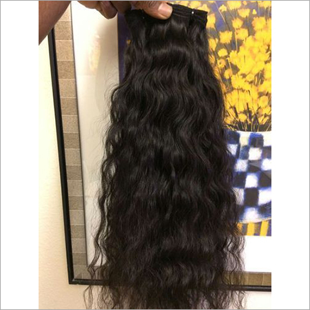 Temple Curly Hair Extensions at Best Price in Delhi | Rathour Hair Exports
